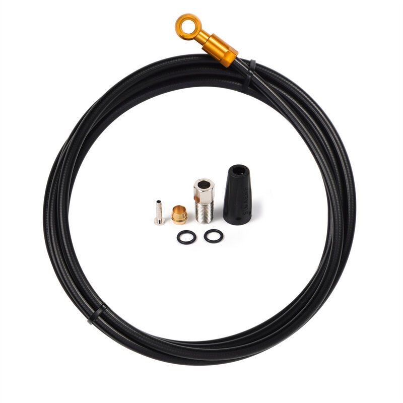 Kit de Cable de freno hidráulico para bicicleta CNC, tubo de frenos de aceite de bicicleta para SHIMANO SLX XT XTR DEPRE BH90 BH59, accesorios de manguera de freno, 5mm x 2M