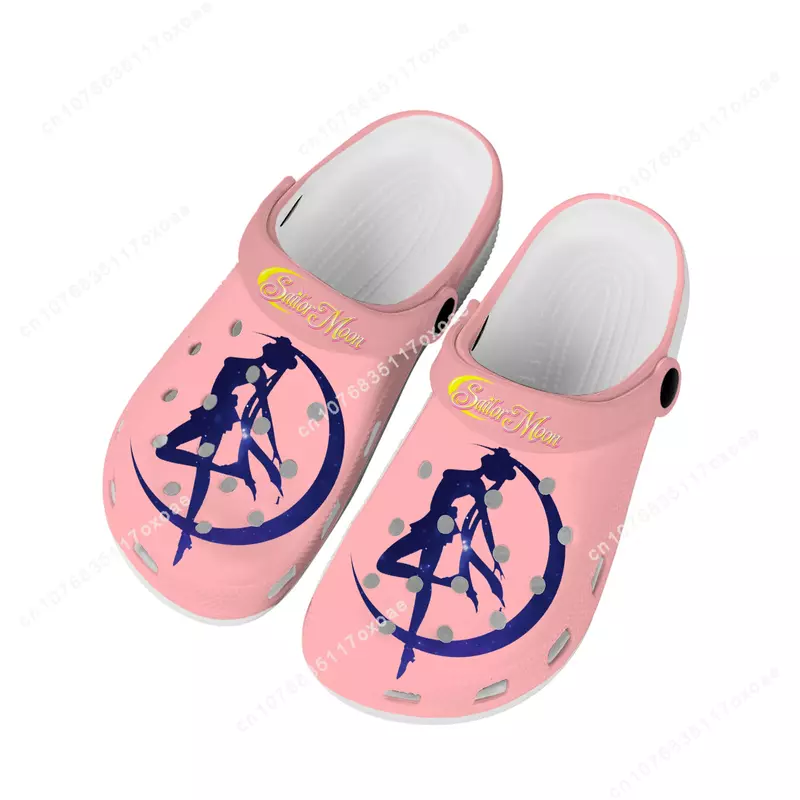 Anime Moons Japanese Manga Cartoon Sailors Home Clogs Custom Water Shoes Men Women Teenager Shoe Garden Clog Beach Hole Slippers