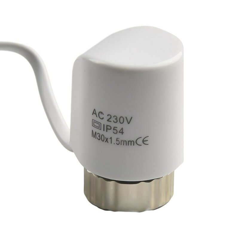 1x AC230V Electric Thermal Actuator For Floor Heating Radiator Valve Water Distributor Water Heating Electrothermal Actuator