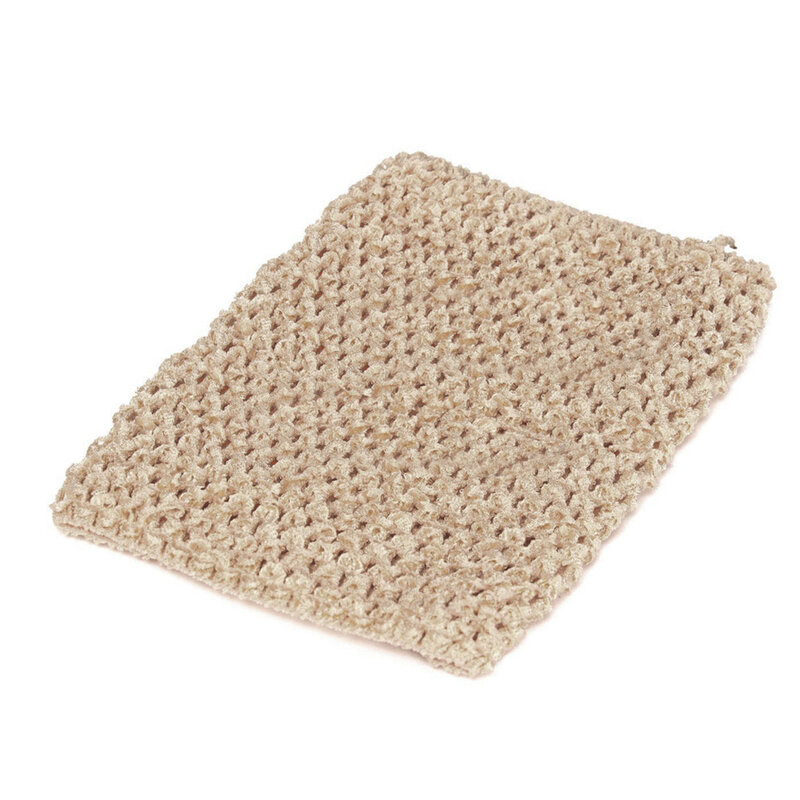 Y1ub 9 "crochê livre colheita superior tubo superior elástico cintura bandana faixa cabelo meninas