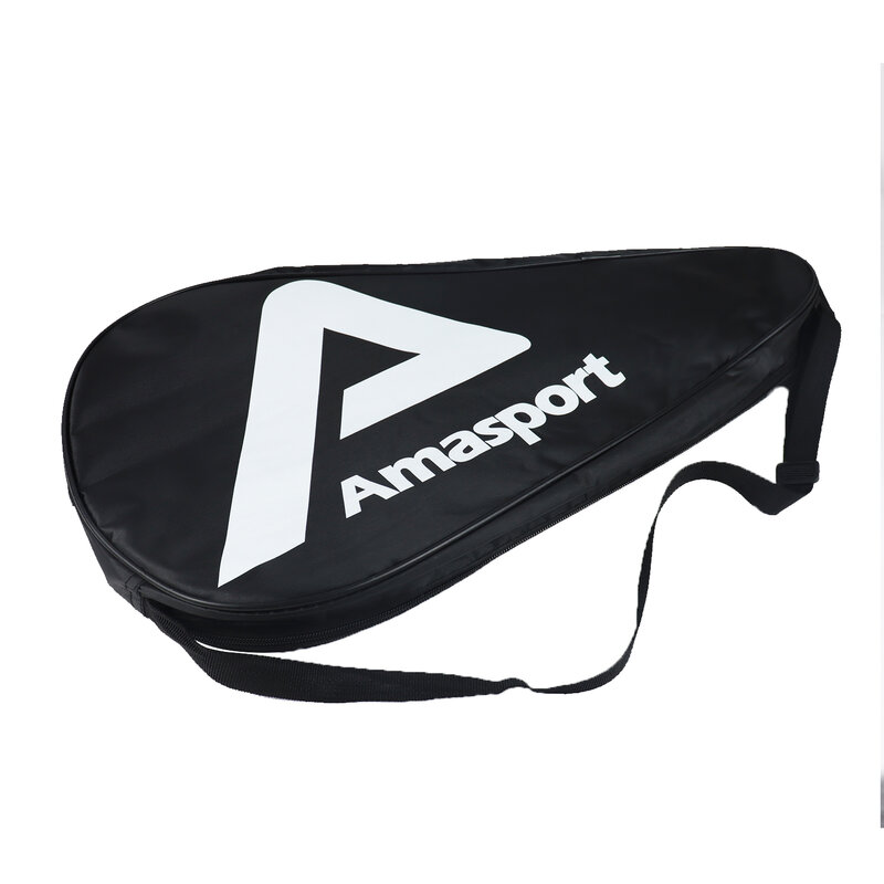 AMASLI PRO-Raquete de tênis para homens, EVA 12K Carbon Fiber Padel Racket, EVA Paddle Paddle, Superfície macia, Superfície 3D, Reino Unido Importado