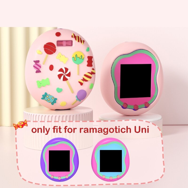 Silicone Protective Cover Electronic Pet Machine Toy Cartoon Protector Case for Tamagotchi Uni Virtual Pet Machine DropShipping