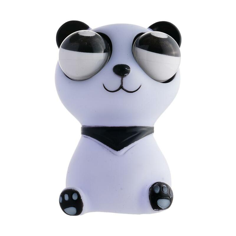 Divertente spremere giocattolo bulbo oculare Burst Panda Eye Pinch Toys bambini giocattoli da spremere girevoli occhi per adulti giocattolo di decompressione antistress H9Z1