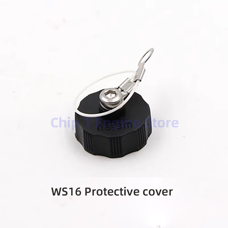 For WEIPU WS16 connector air socket WS16 serie Z 2 3 4 5 7 9 10 pin Industrial aviation connector WS16 protective cover