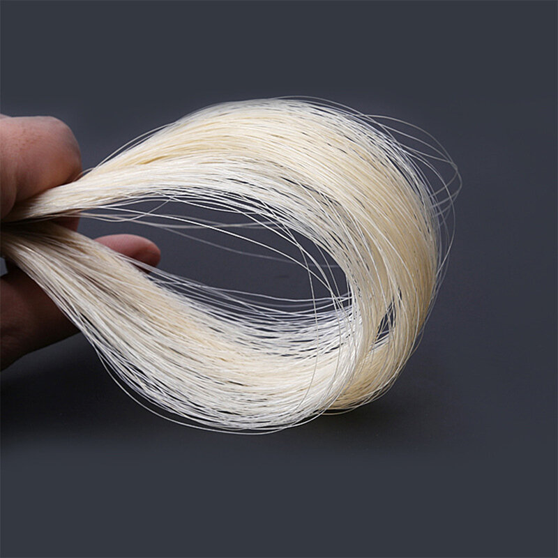 Substituição do cabelo do cavalo para Erhu Padrão Erhu, String Bow cabelo, Acessórios Instrumentos Musicais, Fine Ductile, 79 centímetros
