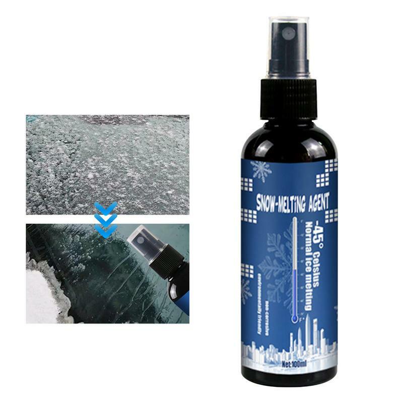 Carro pára-brisas janela degelador Spray, Simples e rápida Auto neve remoção Spray, Rápido degelo neve gelo derreter