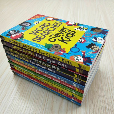 10 Stuks Woord Searchs Brain Wiskunde Tijden Tafels Spelletjes Quiz Reispuzzels Voor Slimme Kinderen Engels Leesboek Kinderen Onderwijs