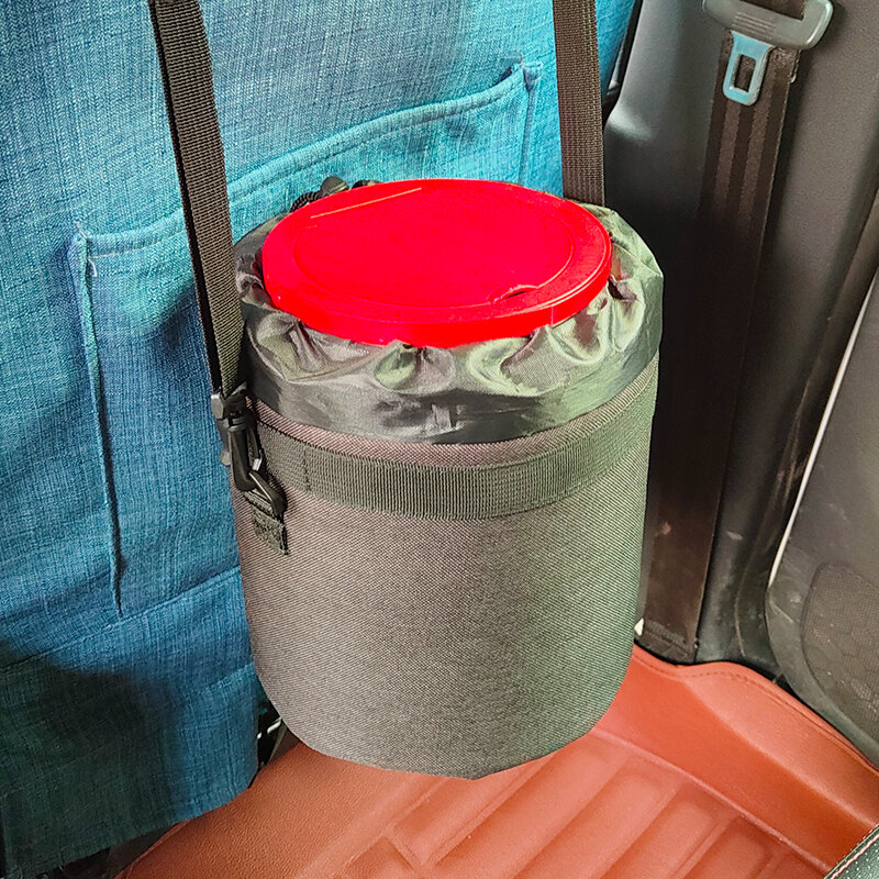 Автомобильный подвесной ящик для мусора, складной креативный Многофункциональный контейнер с крышкой для хранения заднего сиденья, автомобильные принадлежности