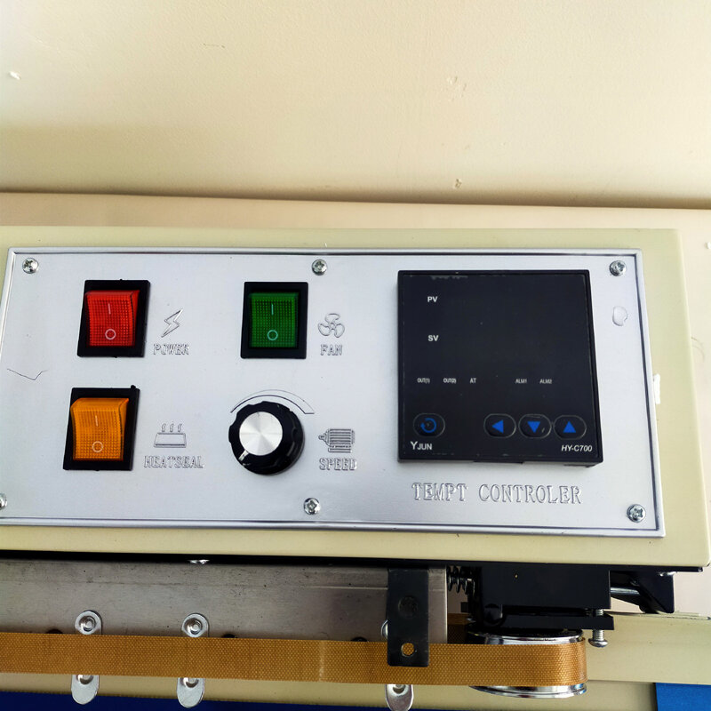 PBOBP-sellador automático de banda continua, máquina de sellado automático Horizontal, sellador de bolsas Horizontal para fabricación de bolsas