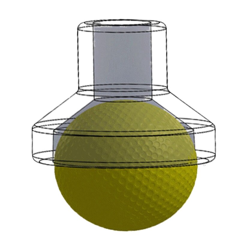 Herramienta de agarre de pelota de Golf, accesorio portátil de 3 piezas, Retriever