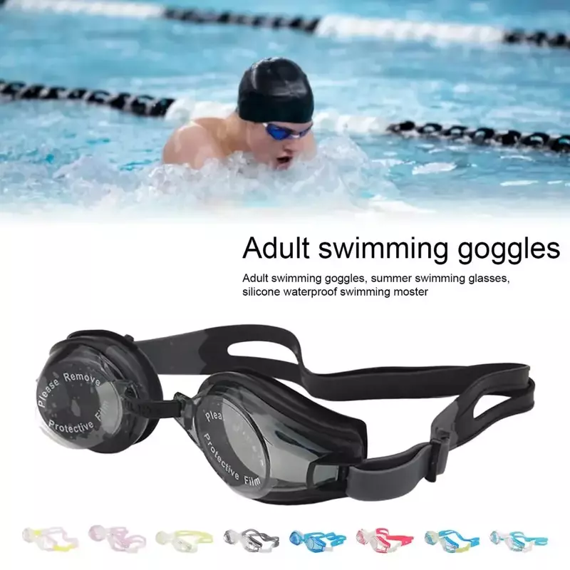Óculos de natação confortáveis para homens Design ergonômico Óculos de mergulho prático