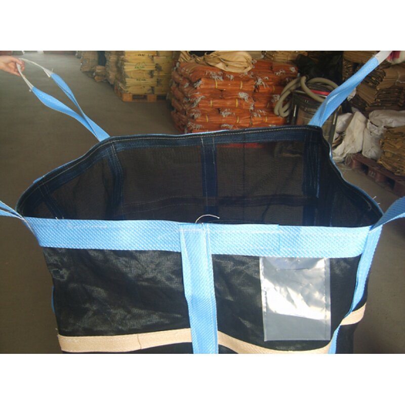 Prodotto personalizzato, cina 1 tonnellata di rete ventilata grande imballaggio jumbo bag sfuso per patate ad alto trattamento UV FIBC