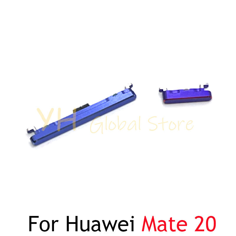 For Huawei Mate 20X 20 X Pro Lite Power Button ON OFF Volume Up Down Side Button Key Repair Parts
