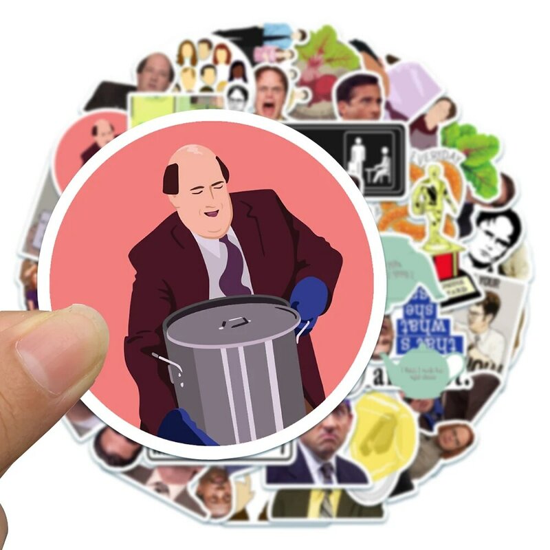 10/30/50PCS Funny The Office Cartoon Stickers TV Show DIY Motorcycle Travel Luggage Guitar Skateboard Classic Toy Sticker Gift