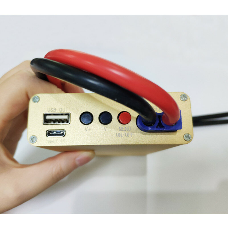Mini soldador de batería portátil de mano con carga tipo C, máquina de soldadura por puntos con pantalla OLED a color, bolígrafo de soldadura de desmontaje táctil