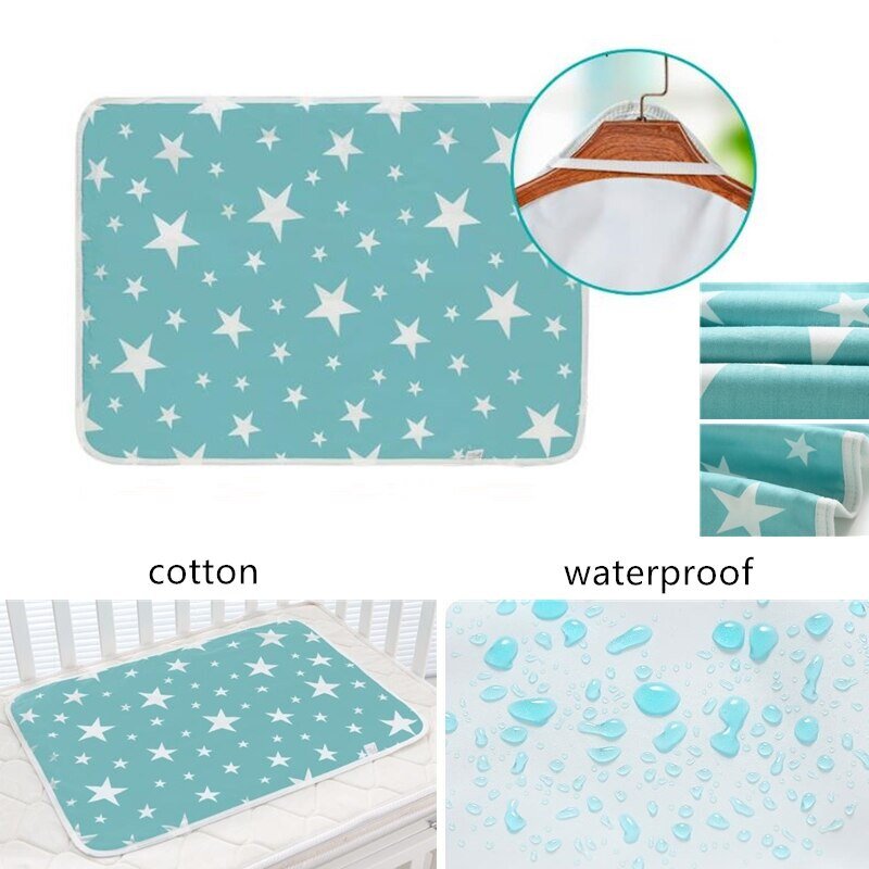 Baby Diaper Changing mat Infants Portable Foldable Washable Waterproof Travel Pad Cushion Reusable 