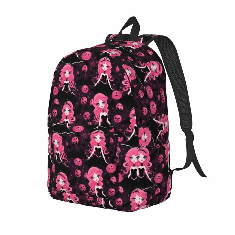 Custom Halloween Barbies Doll Laptop Backpack Women Men Casual Bookbag for College School Students Bags