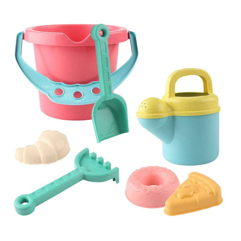 7 Pieces Kids Beach Toy Sand Toys for Travel Toys Birthday Bathtime Toy