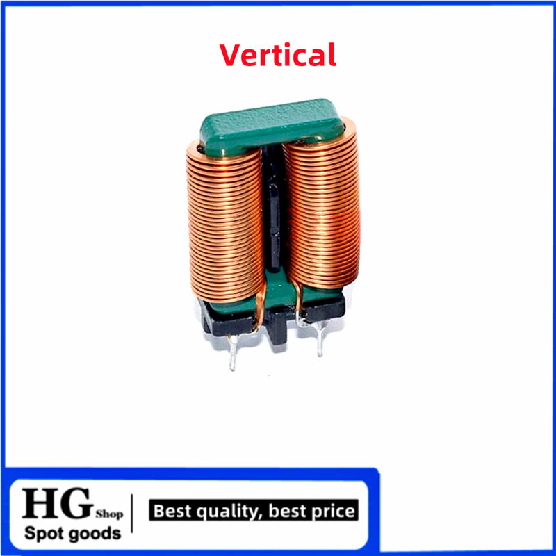 Bobina de inductancia de cable plano de filtrado EMI vertical/Horizontal, 2 piezas, modo común SQ2820 2mH/5mH/10mH 9A 10A 15AVertical/Horizontal