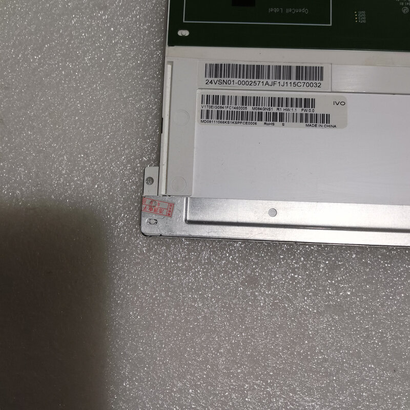 Original IVO M084GNS1 R1 8.4นิ้วจอแสดงผล Lcd หน้าจอ Board 800*600 TN 350 Nits LVDS 20 Pins ตัวเชื่อมต่อ