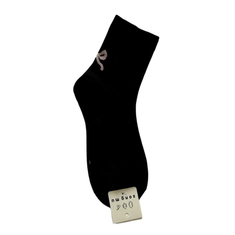 Meias tornozelo 2024 algodão bootie meias simples na meias panturrilha macia