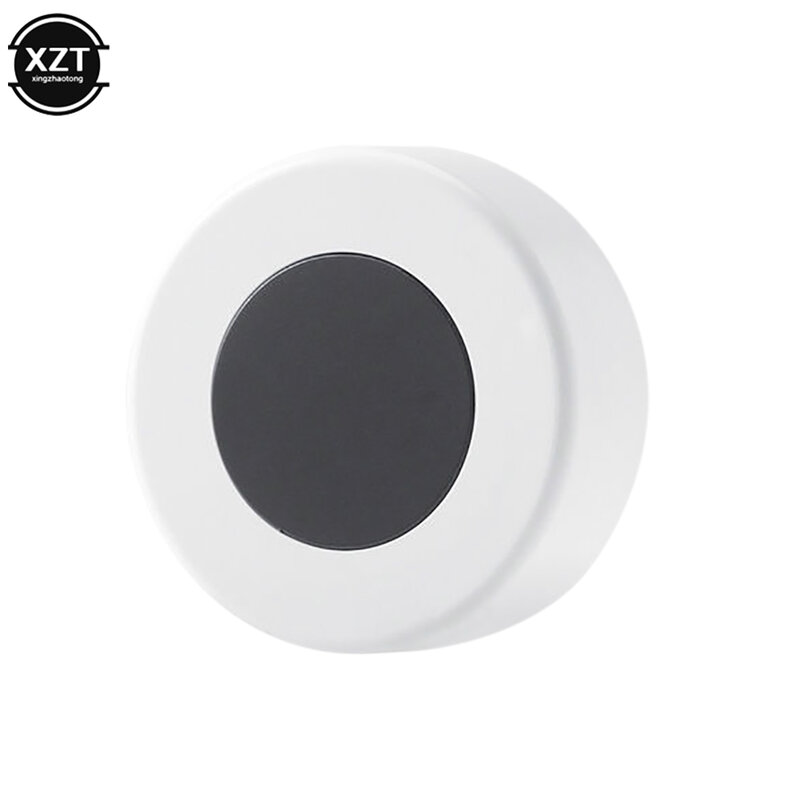 LED Touch Sensor Night Light 3 Modes USB Rechargeable Magnetic Base Wall Light Round Portable Dimming Night Lamp Room Decoration