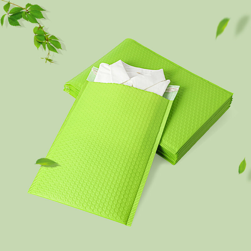폴리 버블 메일러 셀프 씰 패딩 봉투 선물 가방, 다채로운 포장 봉투, 책용 봉투 가방, 로트당 10 개