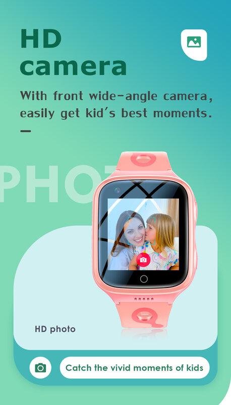 Детские Смарт-часы 4G, 1000 мАч, SOS, GPS, видеозвонок, Wi-Fi, Sim-карта