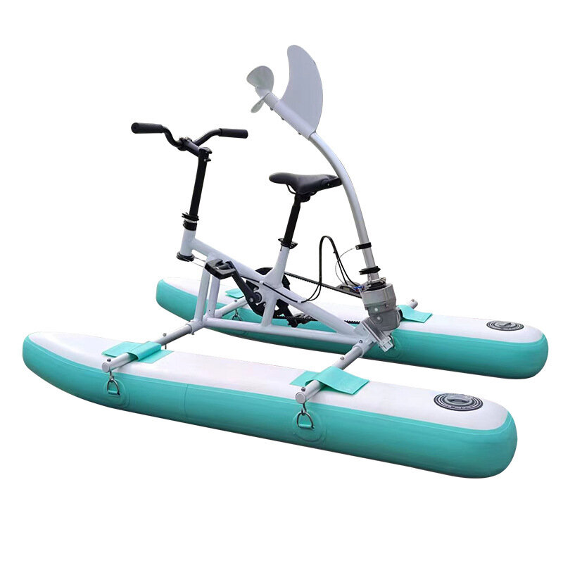 TBZ New Light Weight Folding Kids Bicycles Sea Water Bike Lake Bicycle Cycle Pedal Inflatable Float Water Bike for Sale