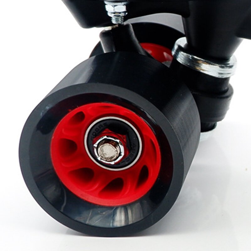 4PCS Double-Row Roller Skate Accessories Speed Skating Shoe Wheels 95A Car Line Wheels Roller Skates PU Wheels