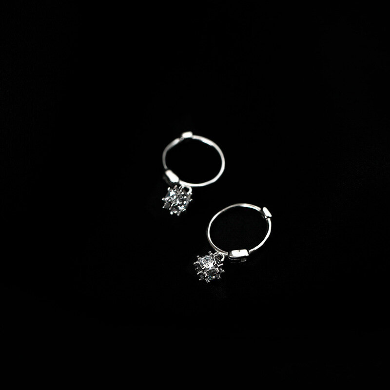 925 srebrne kolczyki dla kobiet Aaa Cz Hoop kolczyki Hoop kolczyki dla kobiet Bridal Wedding Party prezent na rocznicę Designe biżuteria