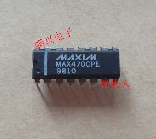 MAX470CPE IC DIP-16, Frete Grátis, 10Pcs