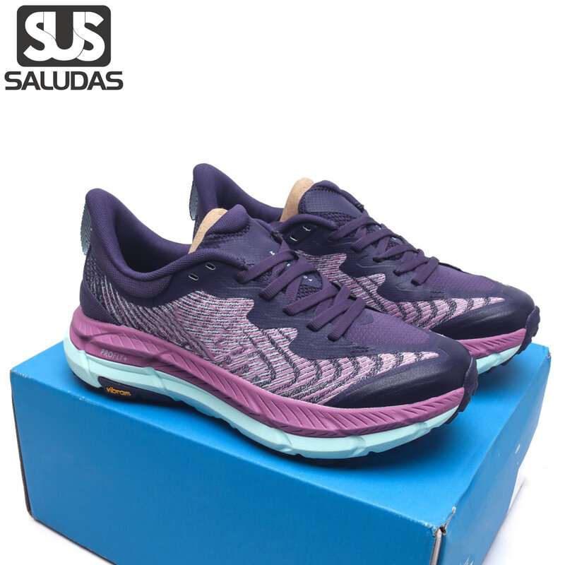 SALUDAS Mafate Speed 4 Sneakers da donna scarpe da corsa da pista da uomo Outdoor ammortizzazione antiscivolo Casual scarpe da Jogging da maratona Unisex