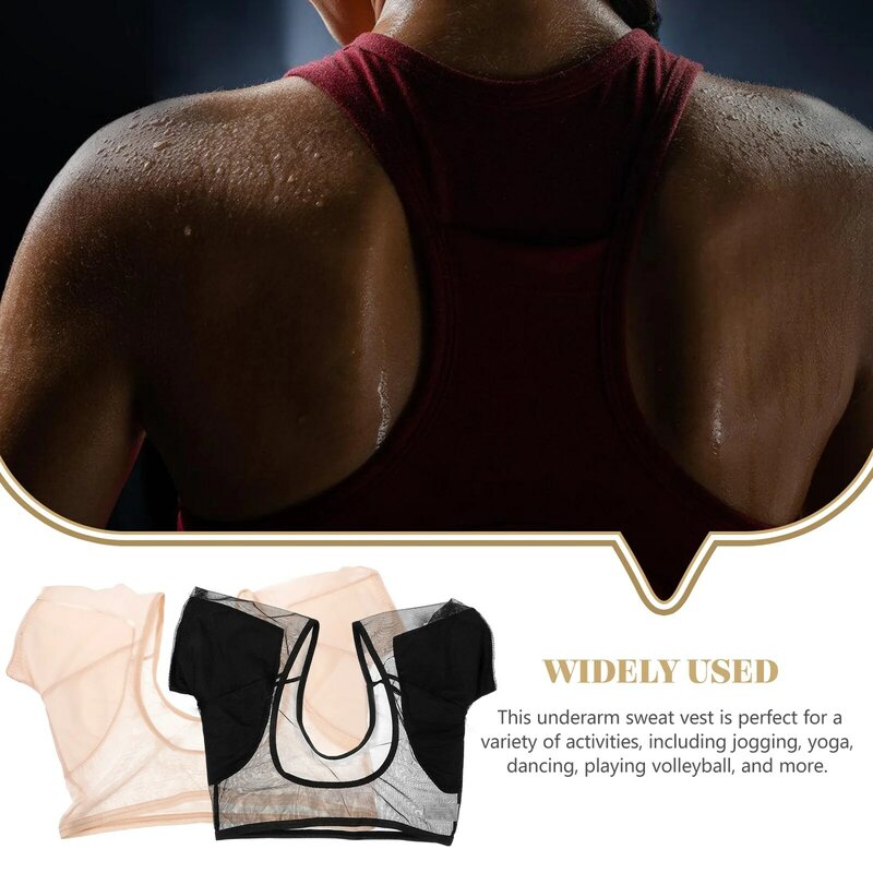 Dressys-Women's Undershirt Pads, Underarm Sweat Pad, Coletes, Blusas, 2pcs