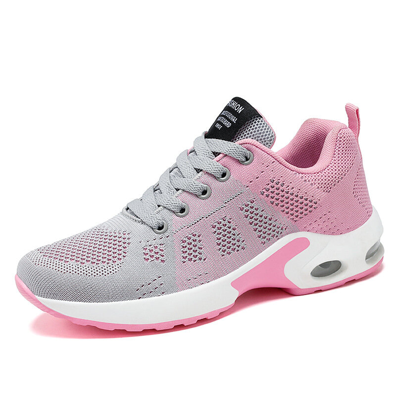 Женские кроссовки большого размера, повседневные кроссовки для бега, спортивная обувь с подушкой, весна 2024