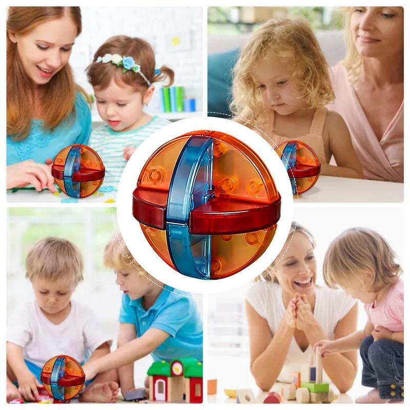 Luban Lock Toys rompicapo gioco cubo magico sblocca Puzzle ad incastro Puzzle 3D giocattolo educativo portatile Puzzle giochi per bambini