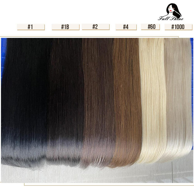 Brilho total 50 gramas grampo em extensões do cabelo humano ombre cor 3pcs grampo de cabelo humano em extensões para as mulheres