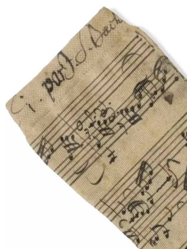 Prelude et fugue en do majeur, BWV 870-Imprégnée Sebastian Bach Chaussettes drôles Chaussettes personnalisées pour enfants, Chaussettes pour femmes et hommes