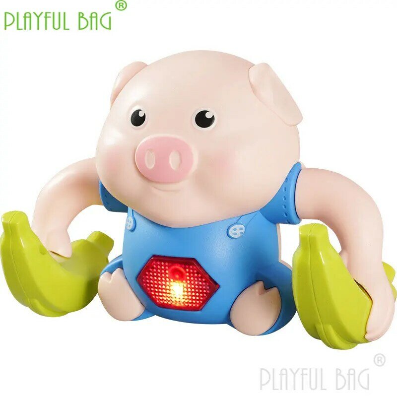 Interactive Electric Pig Dump Truck Music Voice Talking Toy for Kids Pools Water Activities Bath Time Fun Perfect for Toddlers