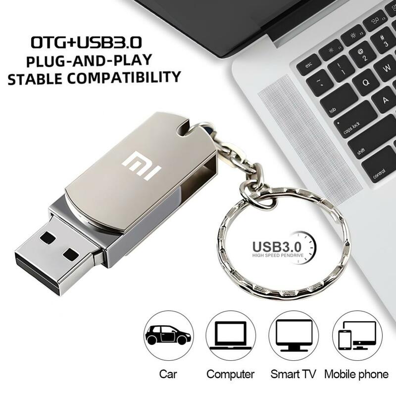 MIJIA-Clé USB 3.0 haute vitesse pour Xiaomi, clé USB portable, mémoire étanche, disque flash pour tablette, 1 To, 512 Go
