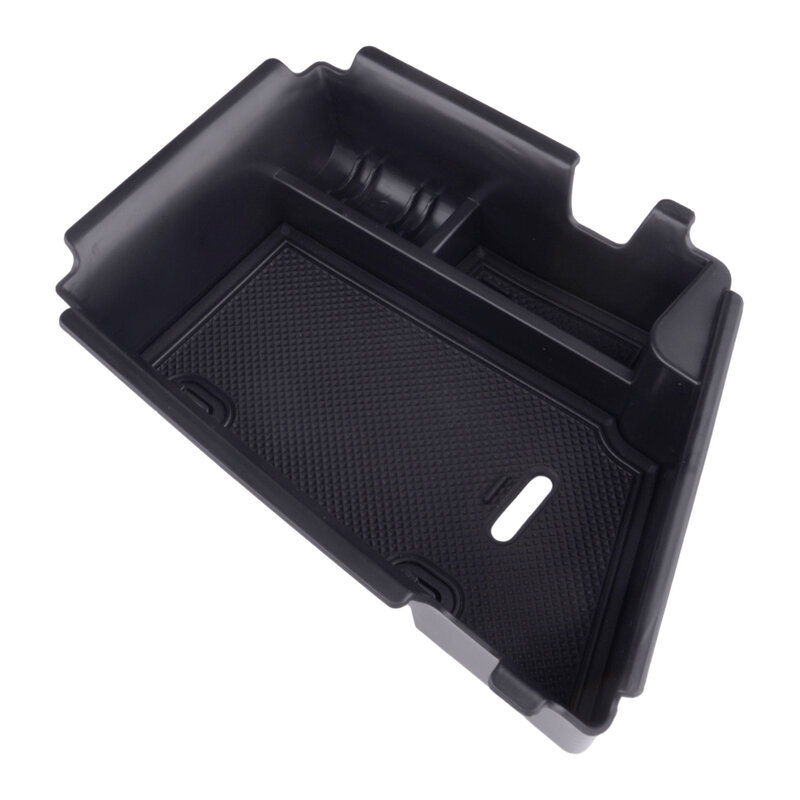 Car Center Console Armrest Storage Box Organizer Tray Black Fit For Hyundai Elantra N 2022 RHD