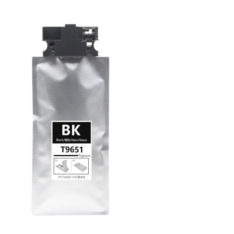 T9641 T9651 T9661 kompatybilny tusz torba pełna pigment tusz z czip do urządzeń firmy Epson WF M5299 M5799DWF M5299DW M5298DW M5799 M5298 Priner