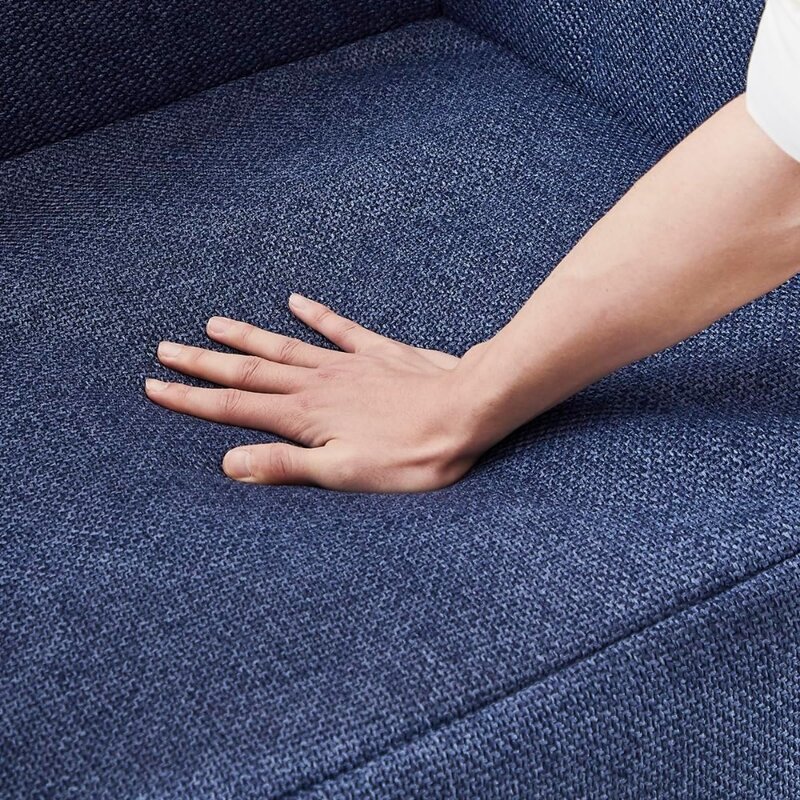 Aufblasbare Couch | Luft sofa mit tragbarer Luftpumpe für Innen-und Außen couch (Marine)