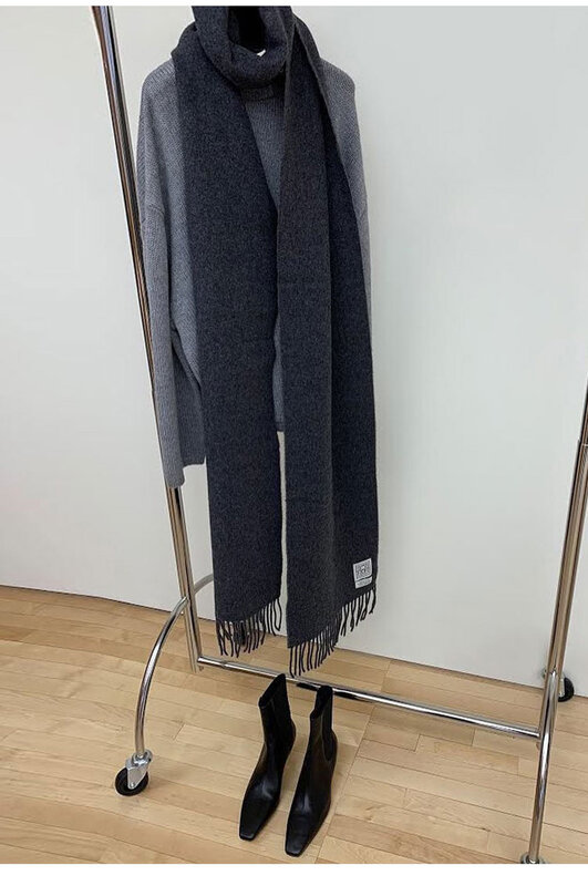 Merk Populaire Effen Kleur Vrouwen Natuurlijke Wollen Sjaal Voor Winter Dame Mode Lange Sjaals Bijna Verkocht 3000 Stuks In Oude Winkel