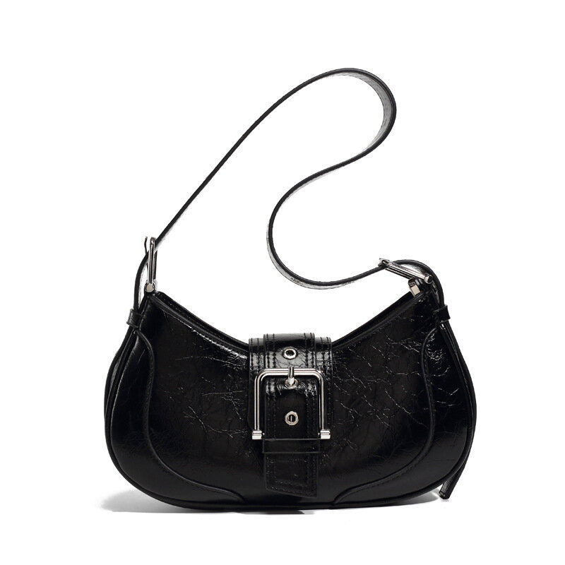 Женская текстурная сумка Jenny & Dave, французская модная женская новая сумка в стиле ретро, сумка для подмышек, универсальная сумка через плечо для девушек