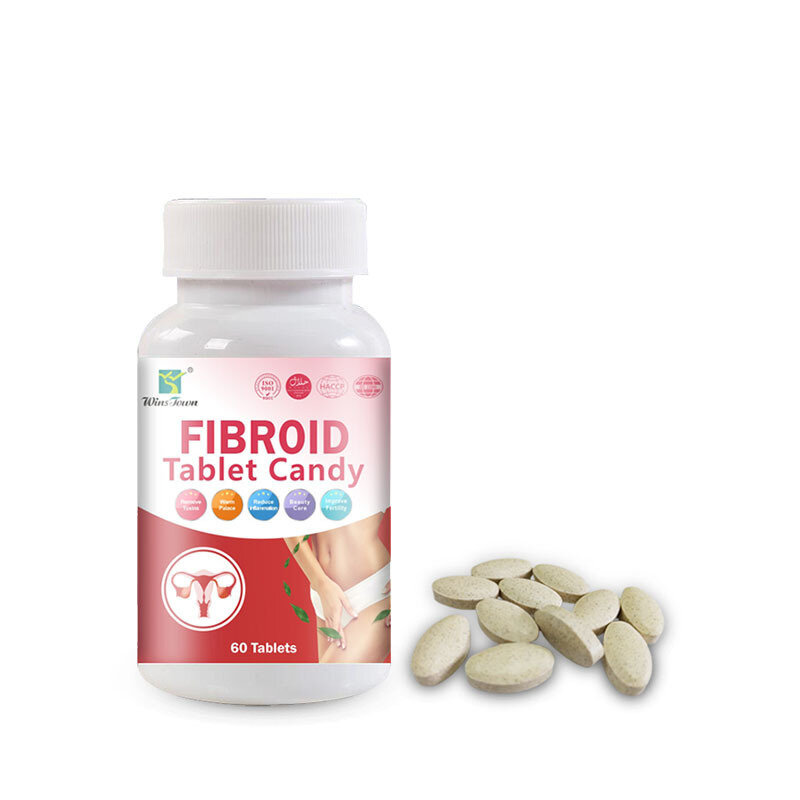 1 botella de tableta fibroide para mujer, para eliminar toxinas y residuos del útero, hermosa y juvenil