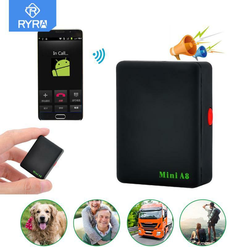 RYRA Mini GPS Car Tracker Real Time Tracking Anti-Theft Anti-lost Locator Strong Magnetic Mount Message Positioner For Cars Pets