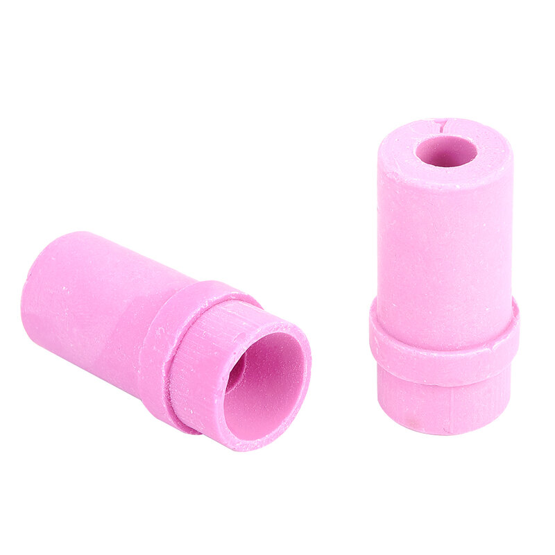 Punta de boquilla de cerámica de 10 piezas, arenadora rosa de larga duración, fuerte resistencia al desgaste, fundición metalúrgica, grabado de mármol
