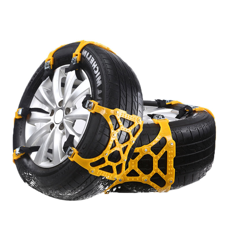 Corrente antiderrapante espessada de pneus para SUV, Corrente de neve de carro para veículos off-road, inverno