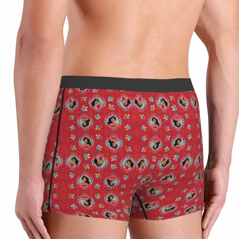 Disney Elena Of Avalor Inspirational Boxer Shorts For Men 3D Print Anime Adventure Underwear Panties Briefs Soft Underpants